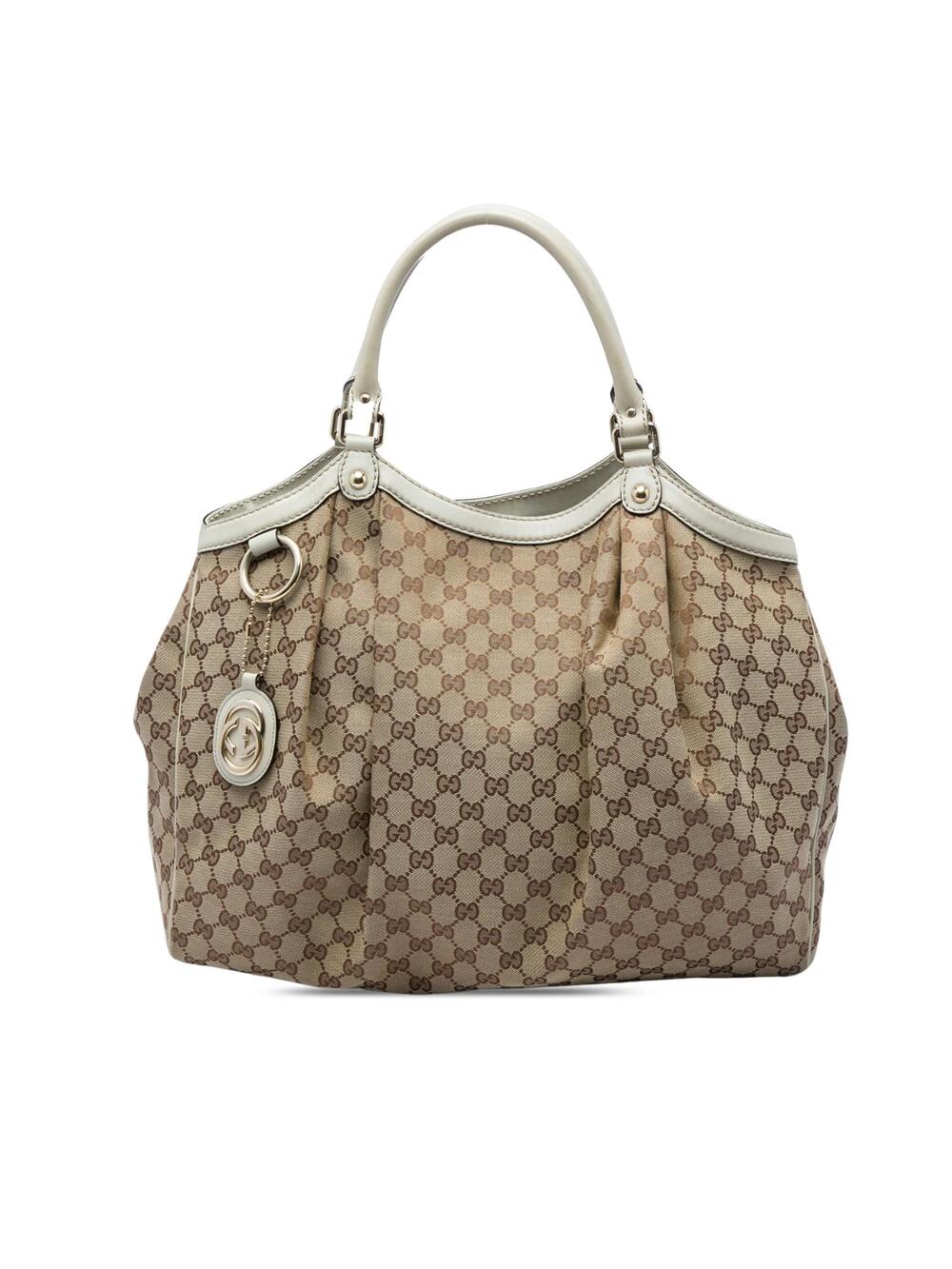 Gucci Large Gg Canvas Sukey Tote Pre- #349241G53B
